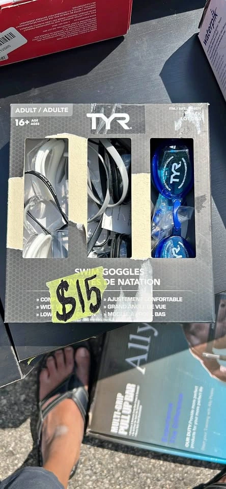 3 set Adult swim goggles BNIB