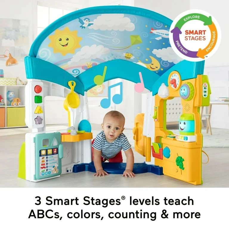 Fisher-Price Laugh & Learn Smart Learning Home Playset - photo 3