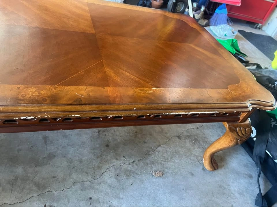 Wood Coffee Table - photo 5