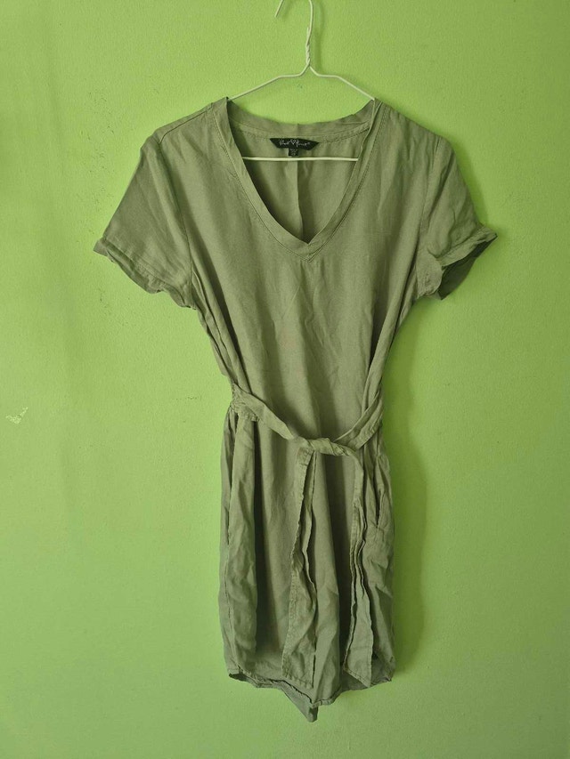 Green Short Sleeve Summer Dress - photo 2