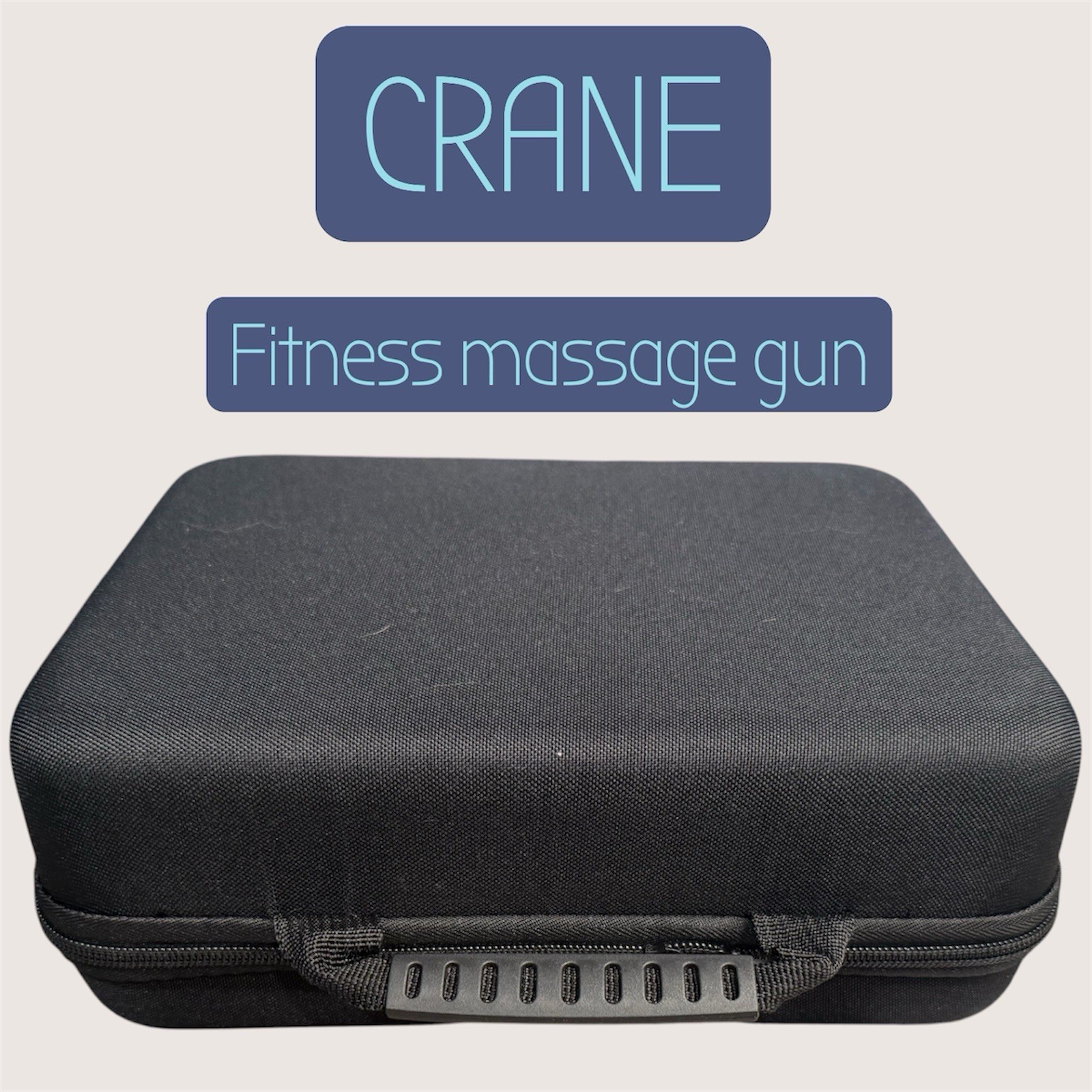 CRANE Fitness Massage Gun 8 Heads Touch Display /30 Speeds/ New - photo 2
