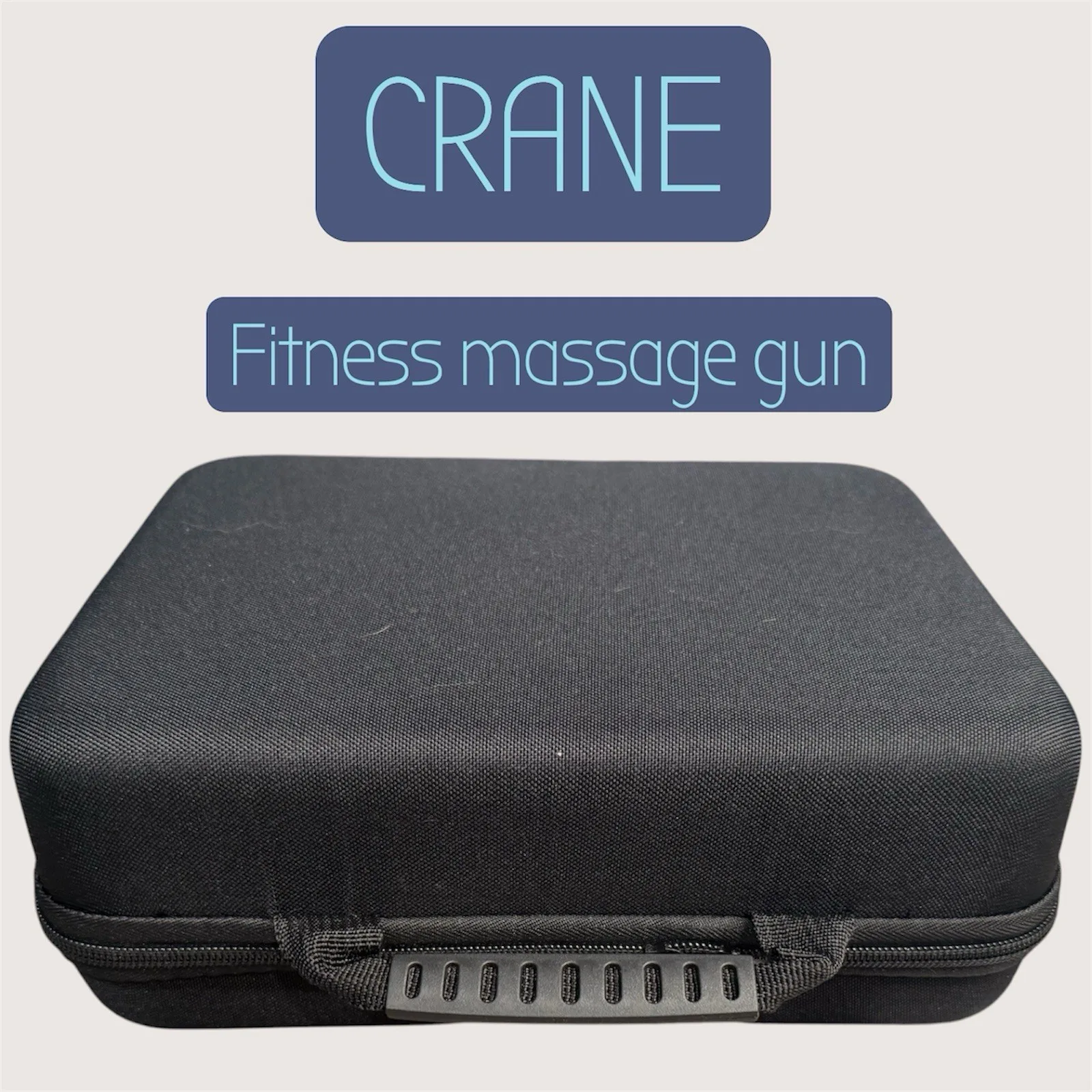 CRANE Fitness Massage Gun 8 Heads Touch Display /30 Speeds/ New - photo 2