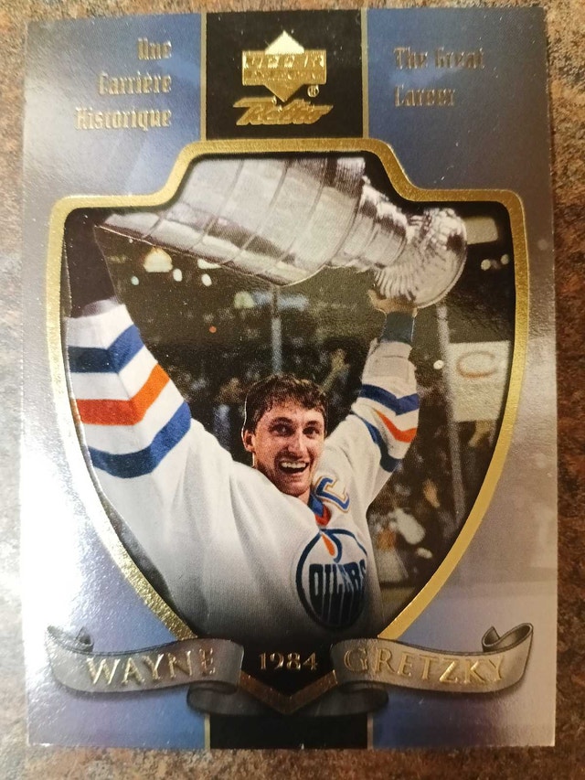 Wayne Gretzky Upper Deck Card