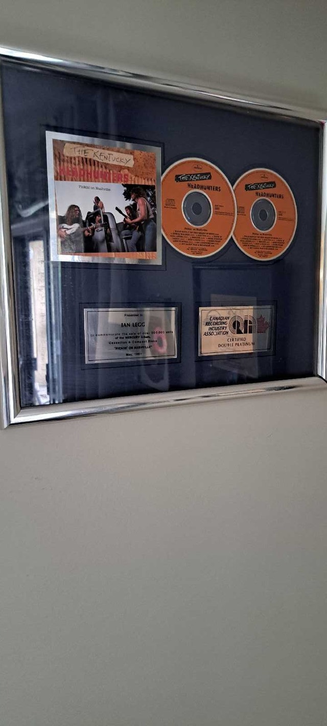 Kentucky Headhunters Double Platinum Award