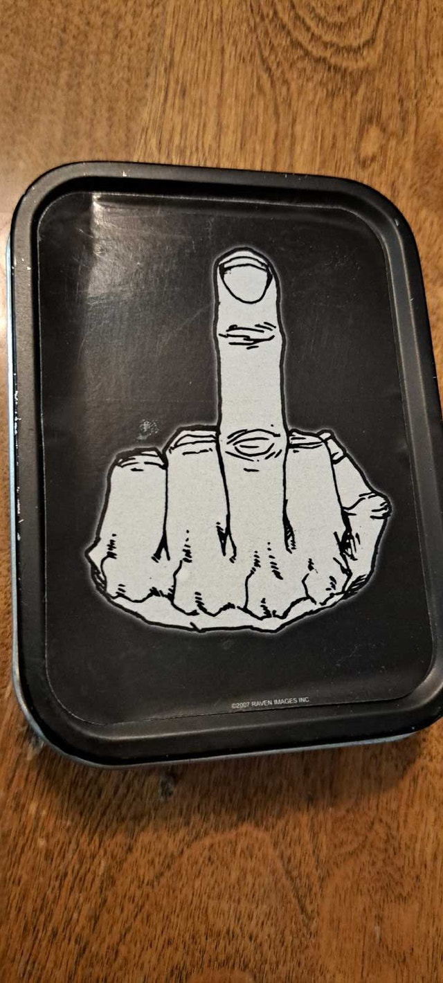 Raven Images Inc. Metal Stash Box