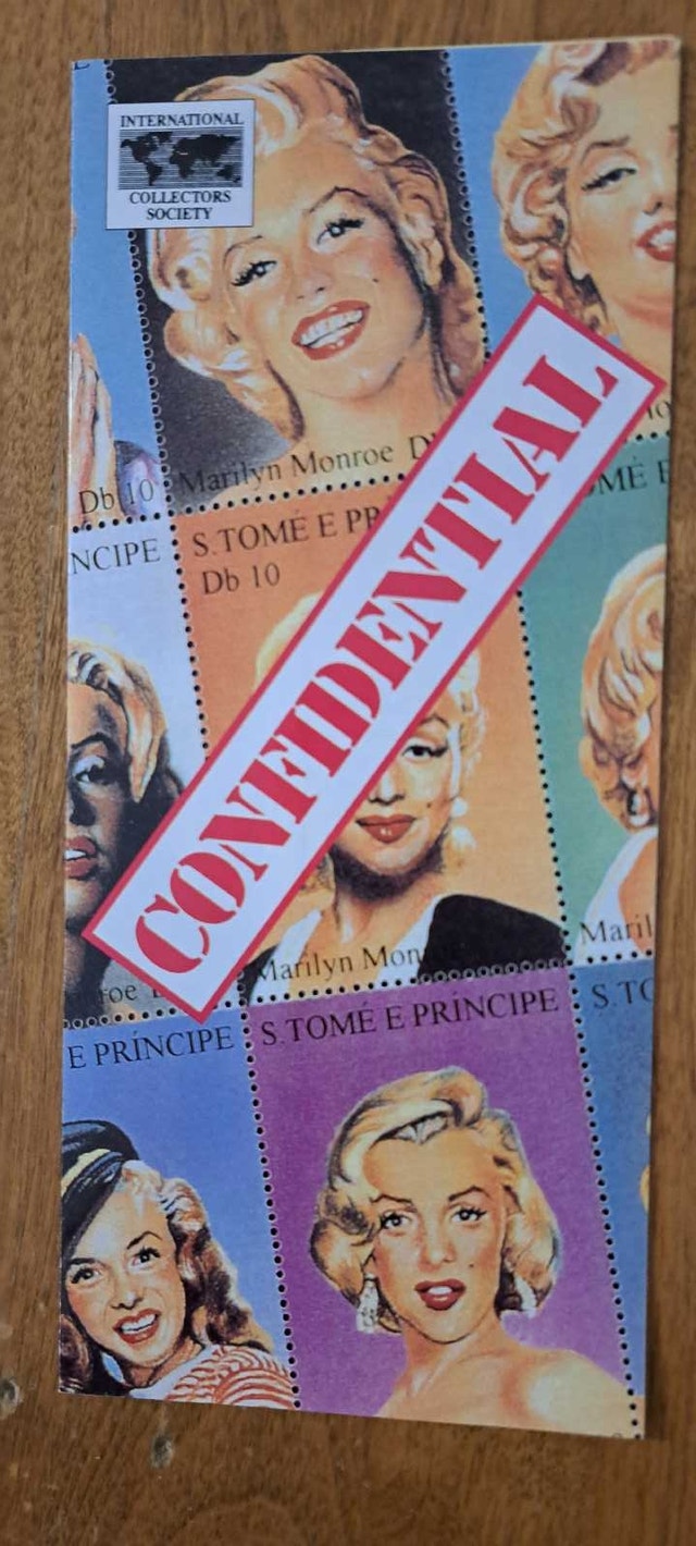 Marilyn Monroe Stamps Collectible - photo 3