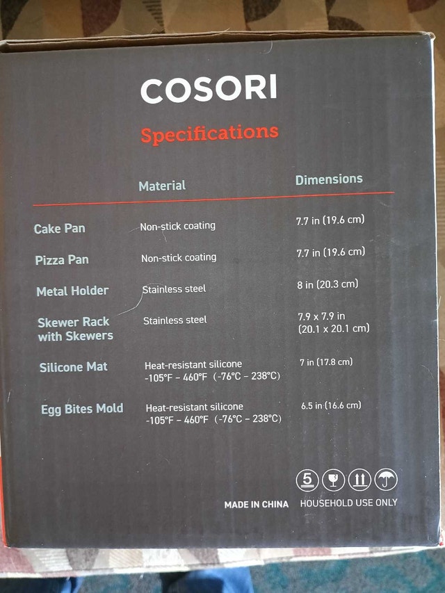 Cosori Air Fryer Accessories - NEW! - photo 4