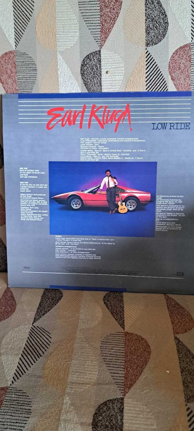 Earl Klugh Low Ride Vinyl - photo 2