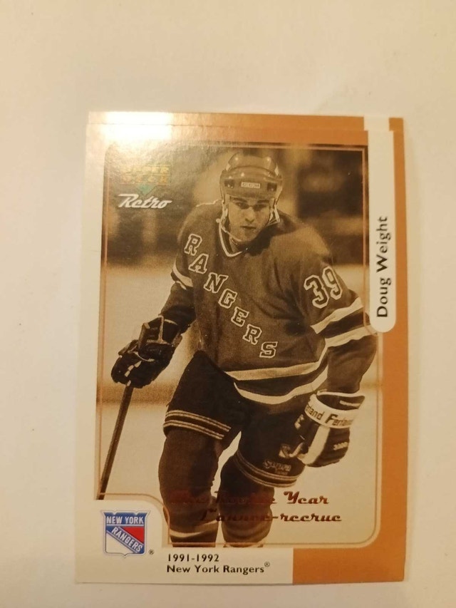 Doug Weight Rookie Card