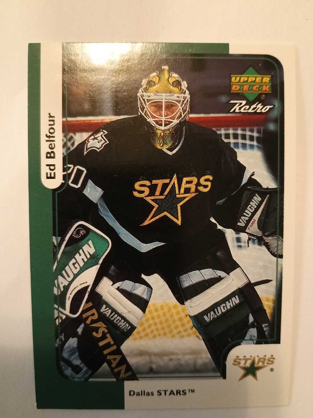 Upper Deck Ed Belfour Card