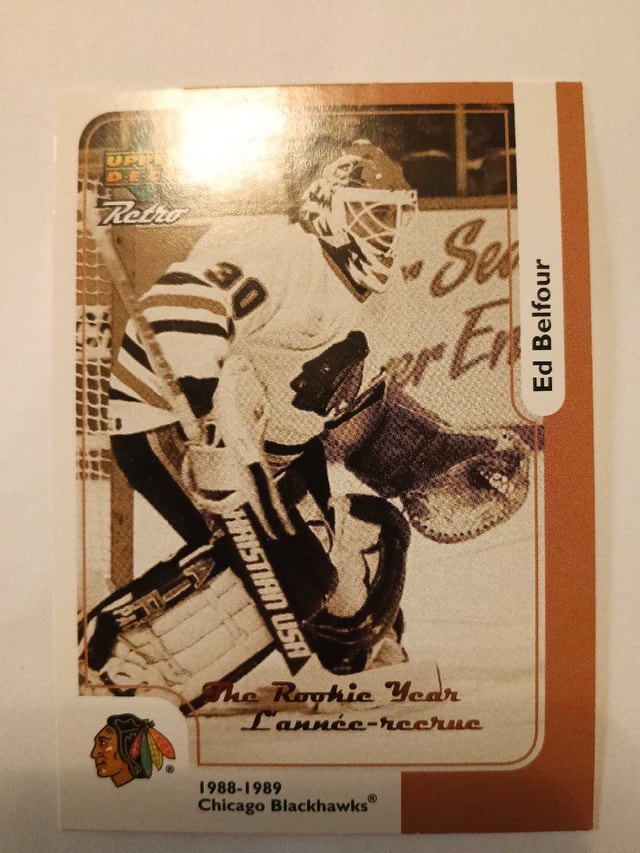Ed Belfour Hockey Card
