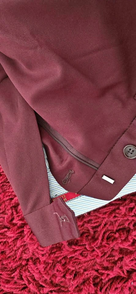 [Unworn] Classic Burgundy Dress Trousers