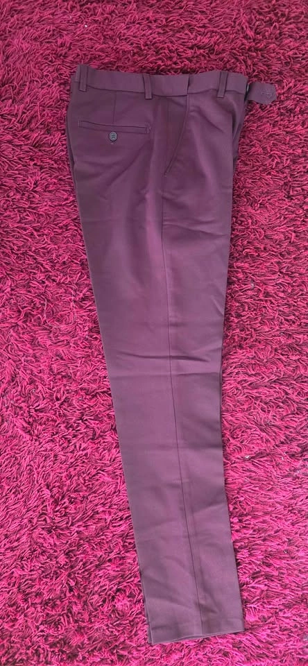 [Unworn] Classic Burgundy Dress Trousers - photo 2