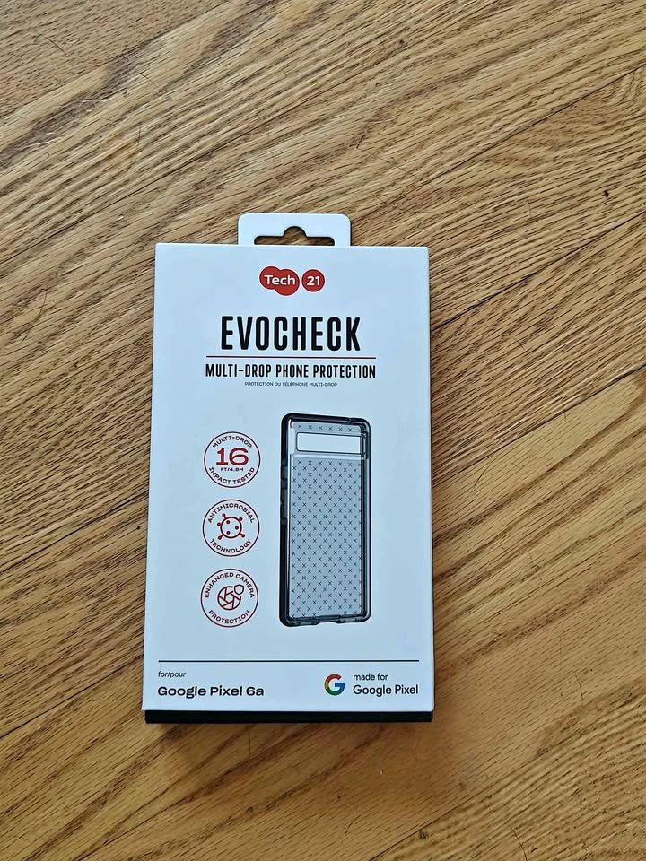 Tech21 Evo Check Protective Phone Case for Google Pixel 6a