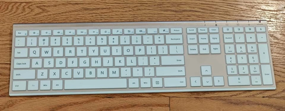 Wireless Rose Gold Jelly Comb Keyboard/Mouse Combo - photo 2