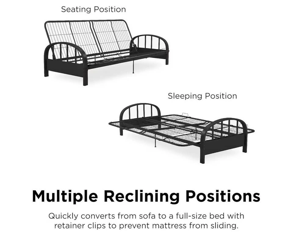 Futon Frame – Modern, Sturdy, Great Condition - photo 3