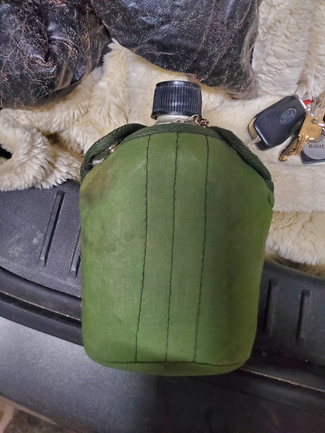 Vintage Military Canteen