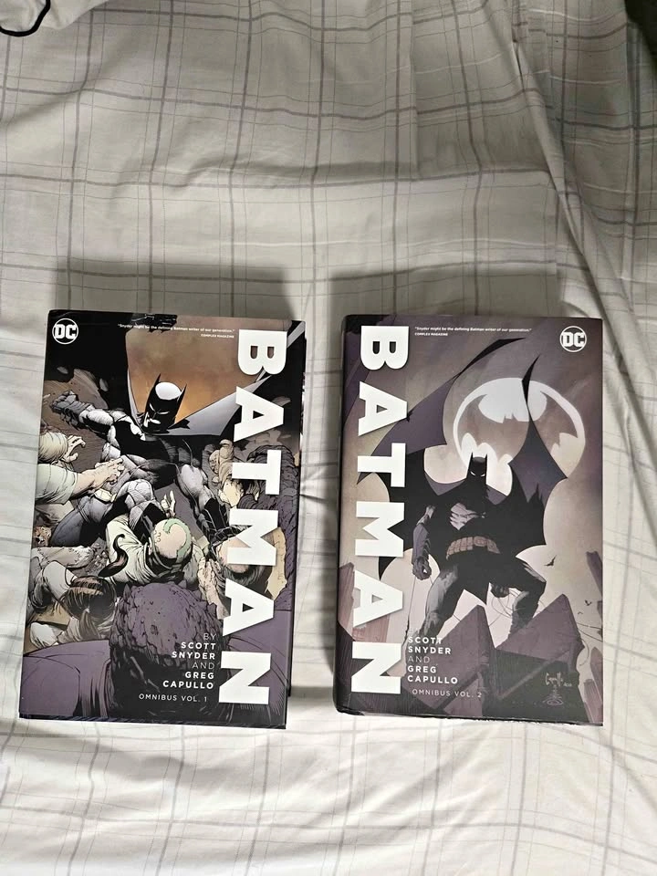 Batman by Scott Snyder and Greg Capullo Omnibus Vol. 1 & 2