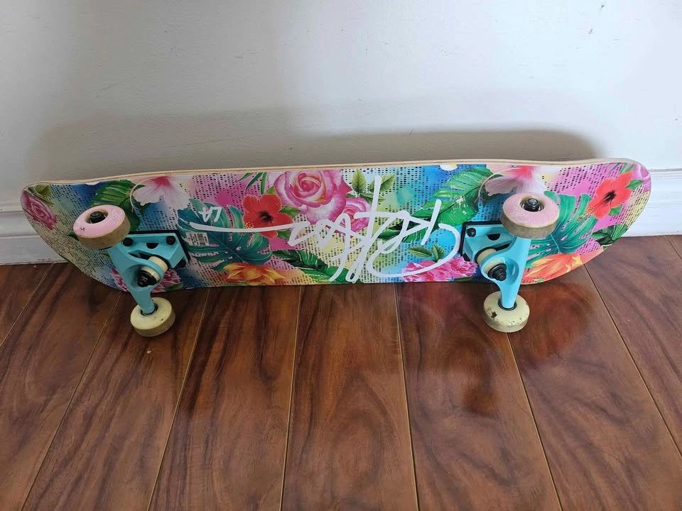 Z-Flex Floral Skateboard - photo 2