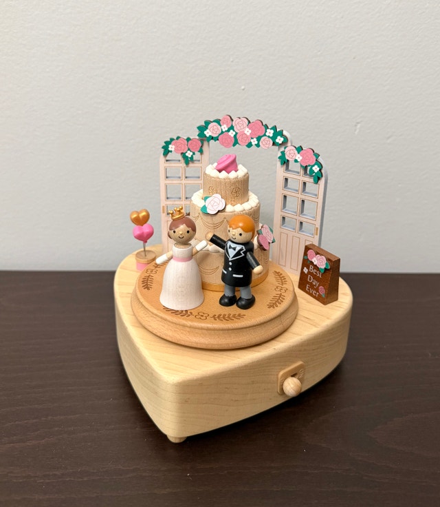 Wooderful Life Wooden Music Box Wedding