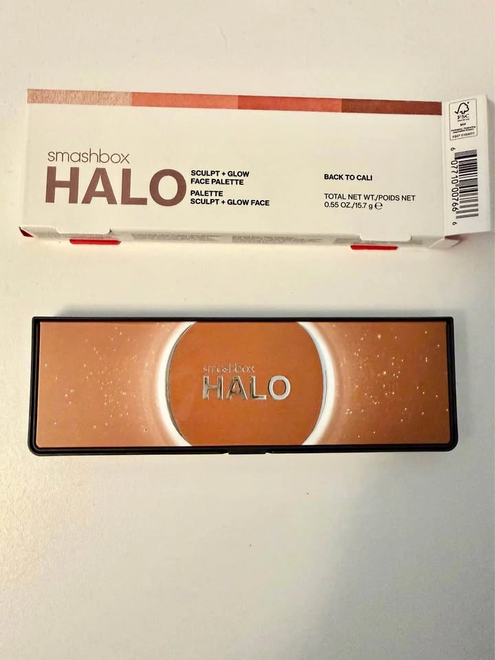 Brand New Smashbox Halo Sculpt & Glow Face Palette - Back to Cal