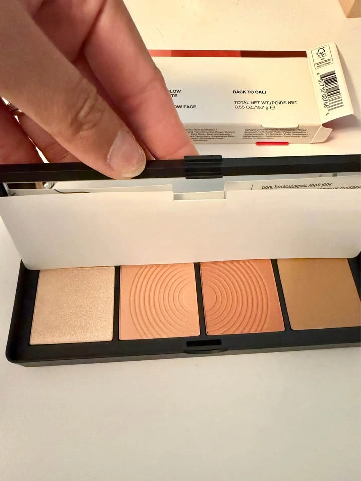 Brand New Smashbox Halo Sculpt & Glow Face Palette - Back to Cal - photo 3
