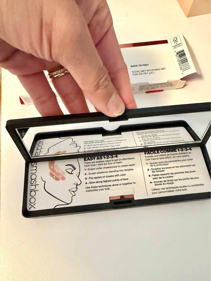 Brand New Smashbox Halo Sculpt & Glow Face Palette - Back to Cal - photo 4