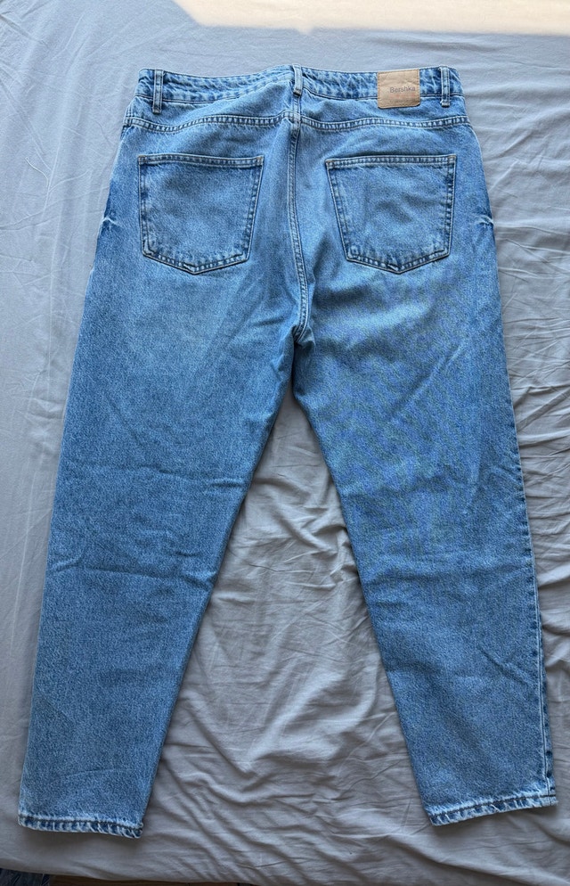 Bershka Blue Denim Jeans - photo 2