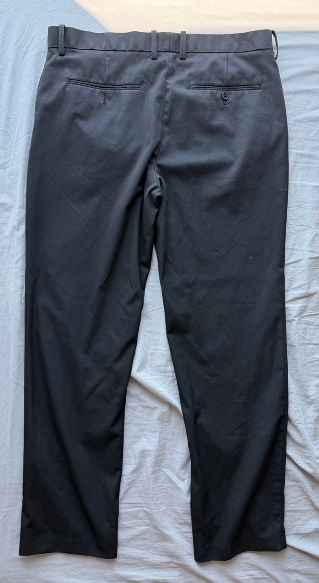 Men Black Regular Fit Pants - photo 2