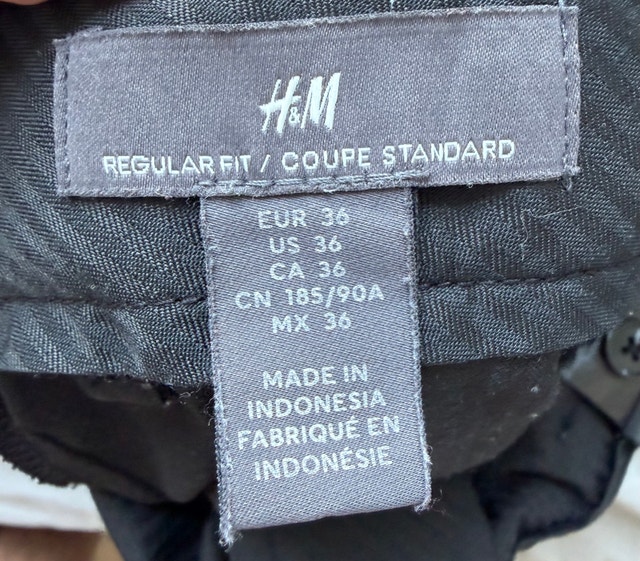 Men Black Regular Fit Pants - photo 3