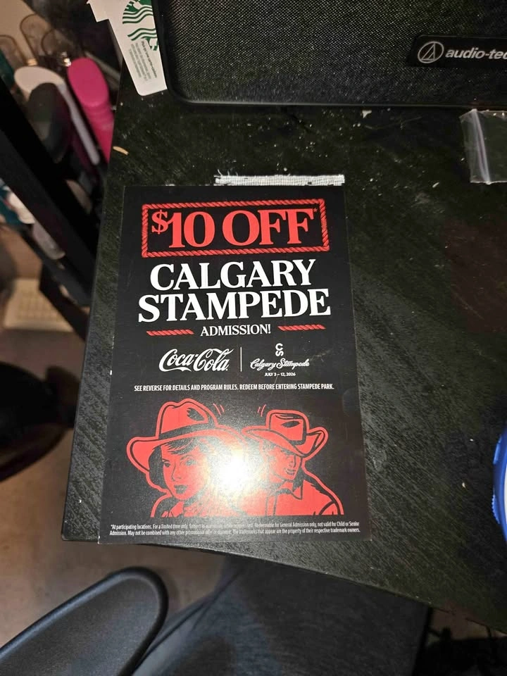 Stampede coupon