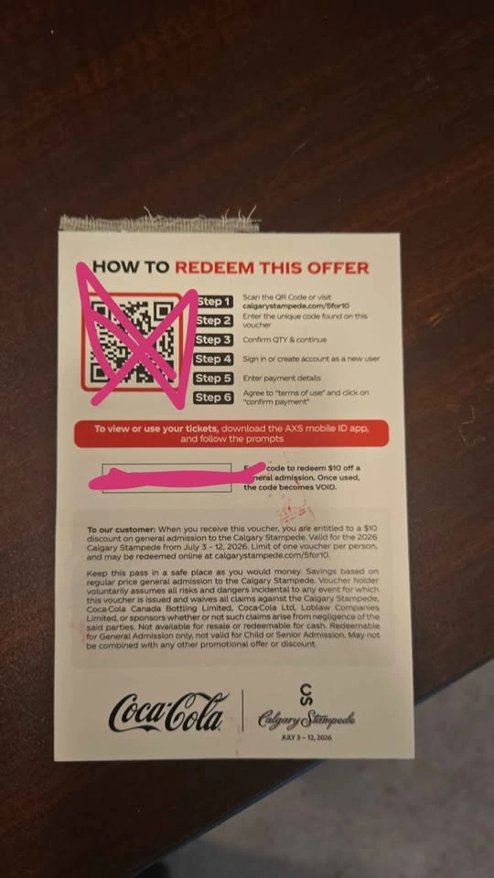 Stampede coupon - photo 2