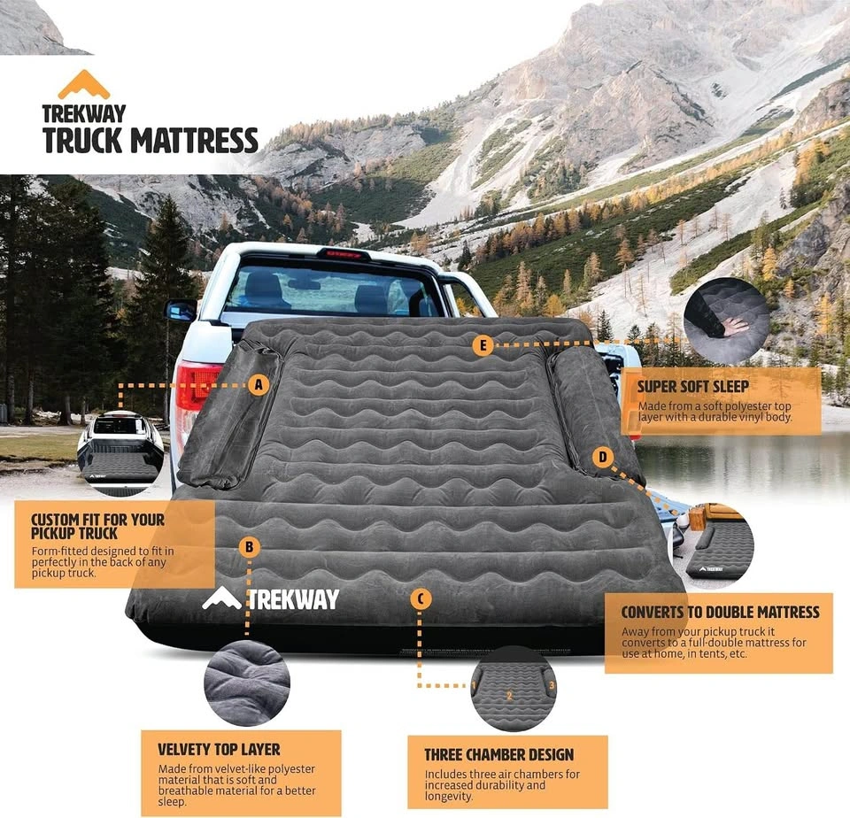 Inflatable Truck Bed Air Mattress | 6ft to 6.5ft Truck Box - photo 2
