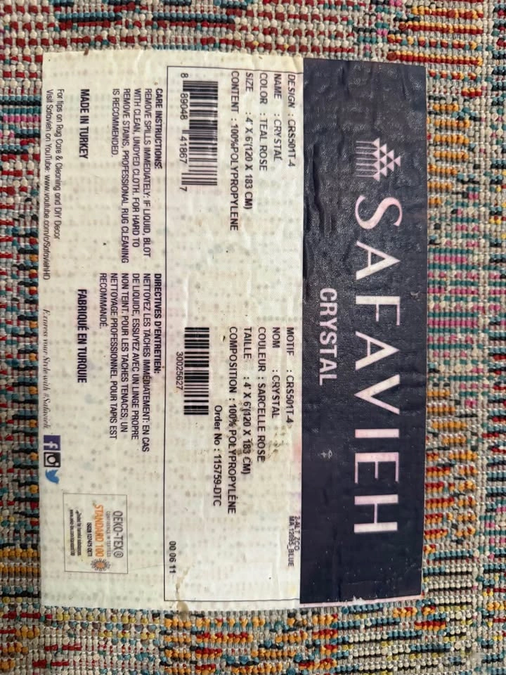 4’x6’ rug (made in turkey) - photo 3