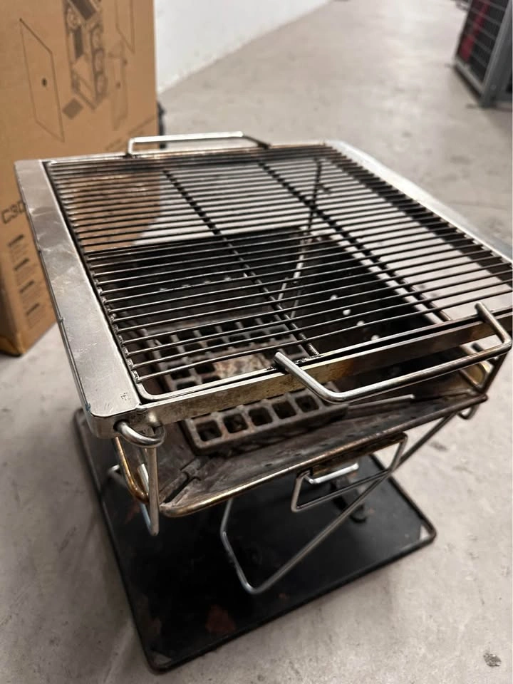 Portable Stainless Steel Camping Grill + Butane Torch – Ocamall - photo 2