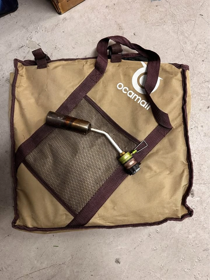 Portable Stainless Steel Camping Grill + Butane Torch – Ocamall - photo 4