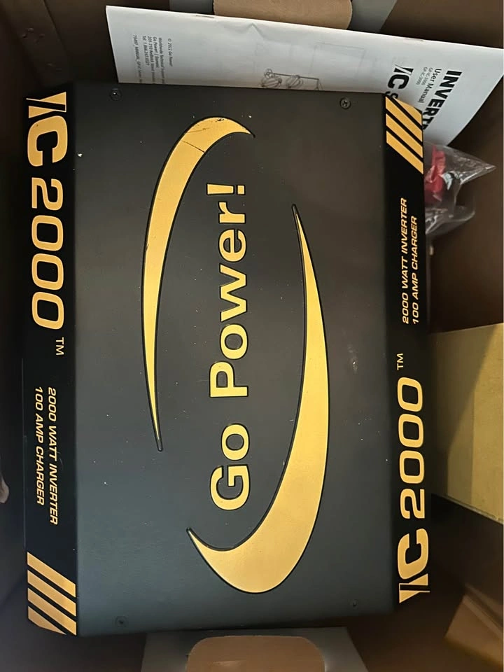 GoPower 2000 watt inverter/charger - photo 2