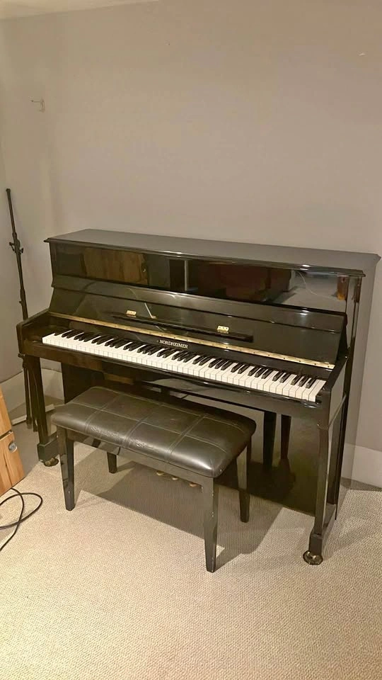 Nordheimer Upright Piano and Bench