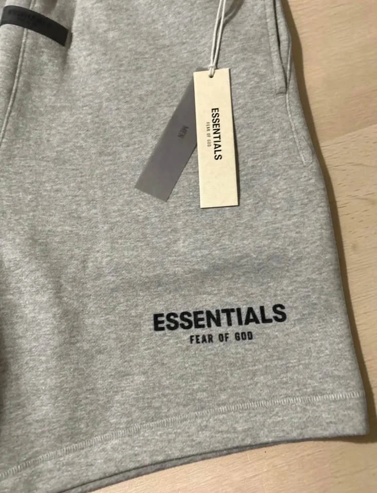 Fear of God Essentials Shorts- Dark Oatmeal - photo 2
