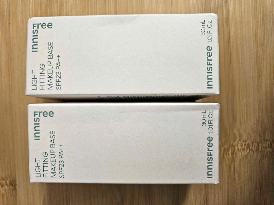 Innisfree Light Fitting Makeup Base x 2