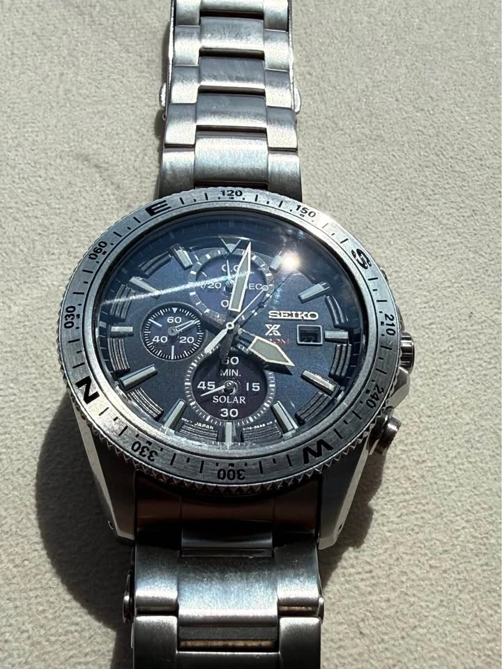 Seiko Prospex Land Solar Chronograph Watch - photo 2