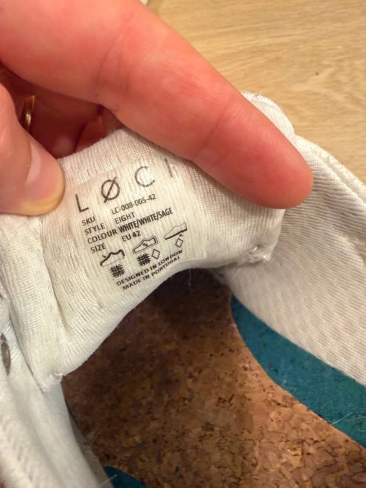 LØCI Eight Sneakers — White / Sage, EU 42 - photo 2