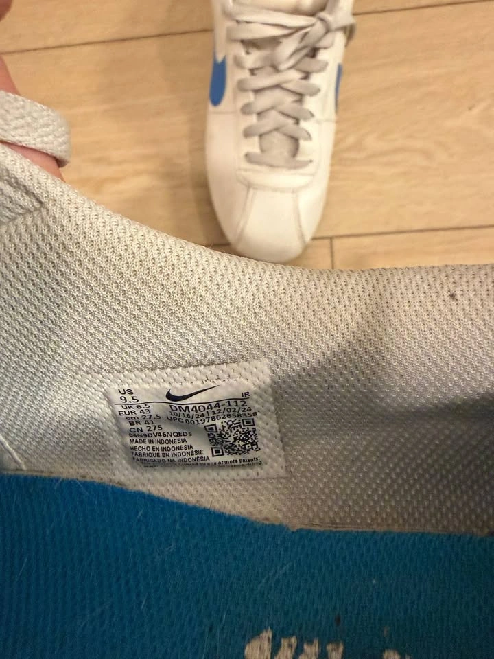 Nike Cortez — Sail / Light Photo Blue, US 9.5 - photo 2