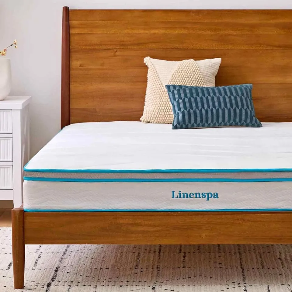 LINENSPA Queen Hybrid Mattress BRAND NEW thumbnail