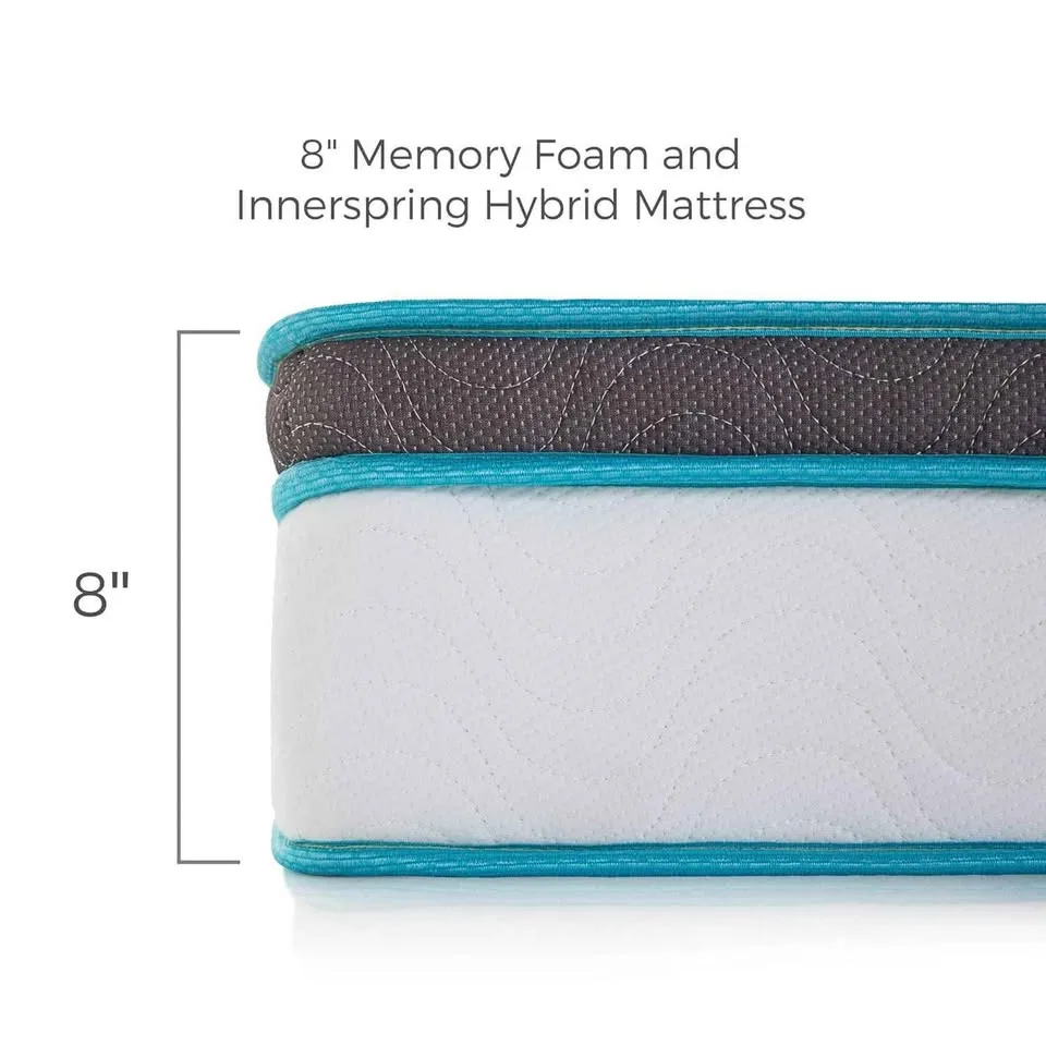 LINENSPA 8 Inch Queen Hybrid Mattress BRAND NEW image indicator(3)