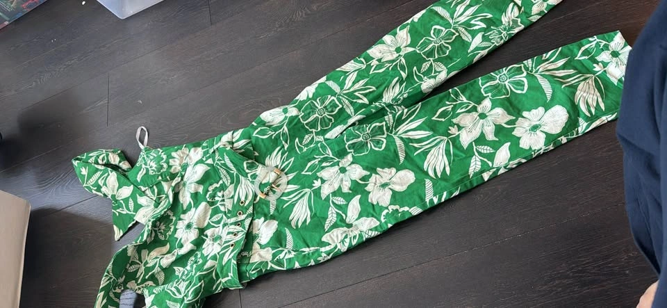 Studio F Green Floral Jumpsuit - photo 2
