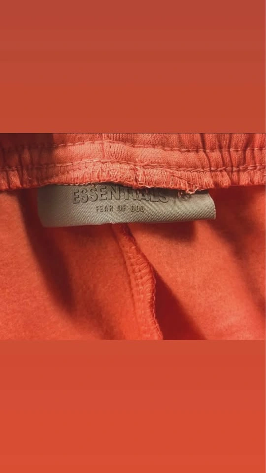 Fear of God Essentials Shorts - Coral - photo 3