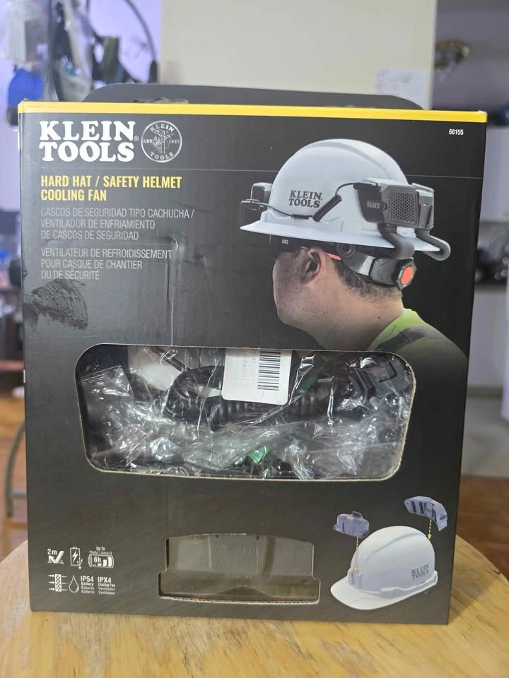 KLEIN Hard Hat Cooling Fan - Fits Most Hard Hats! - photo 4