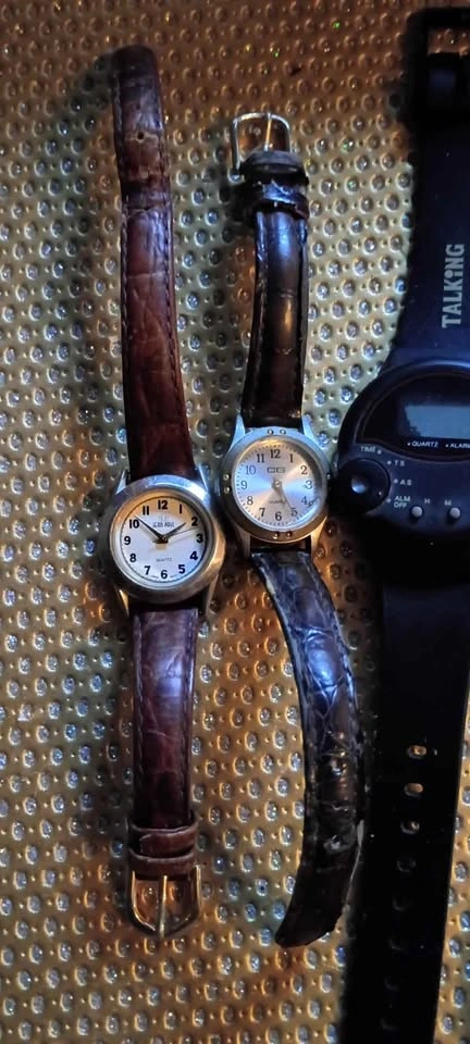 Vintage Watches Lot Untested 5 Total Take All Used - photo 2