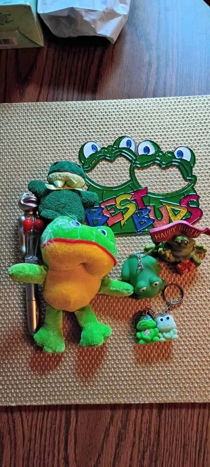 Frog Lot of Various Items Take all 8 Total